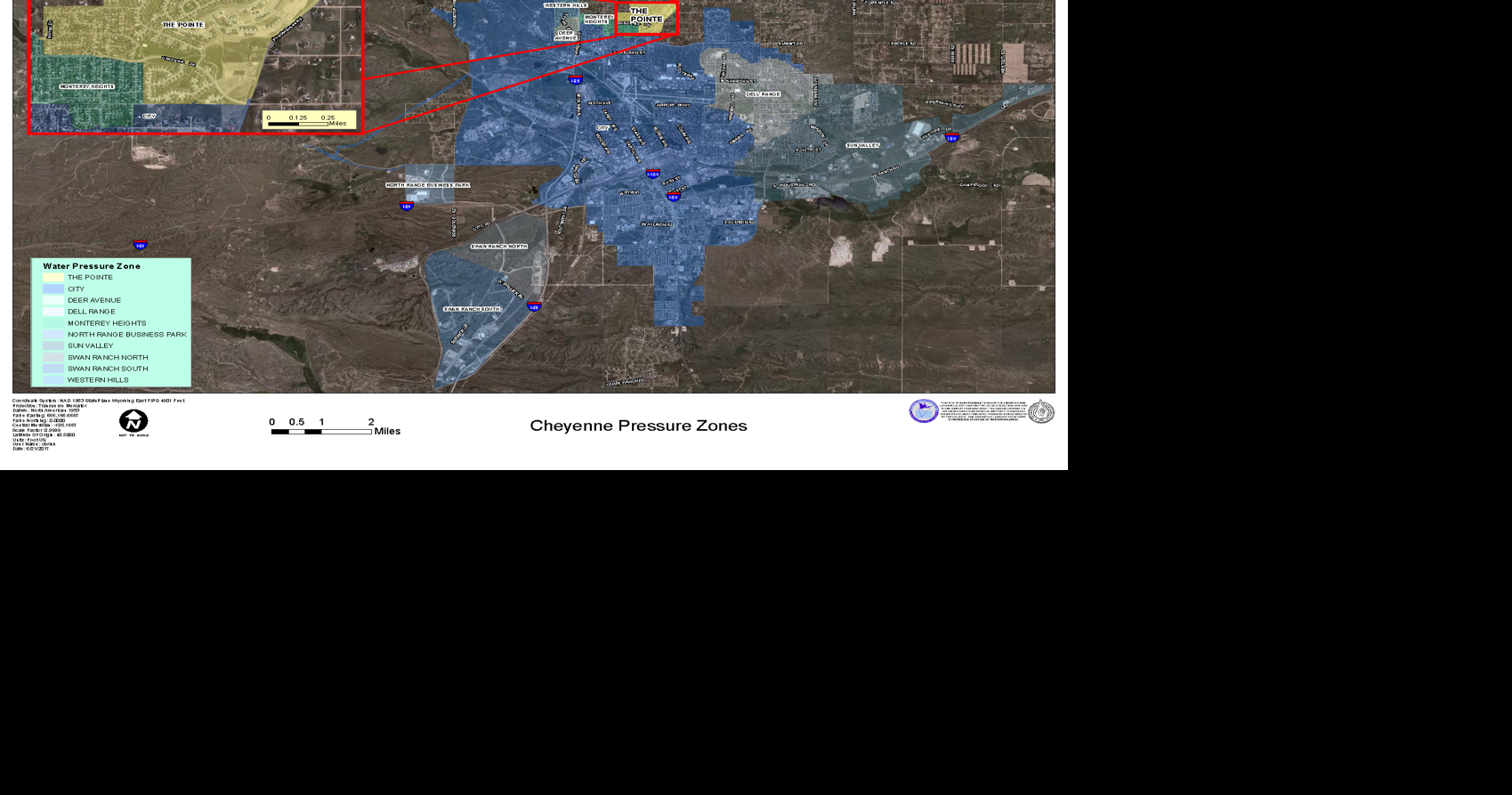 Water pressure work continues at The Pointe in Cheyenne Community