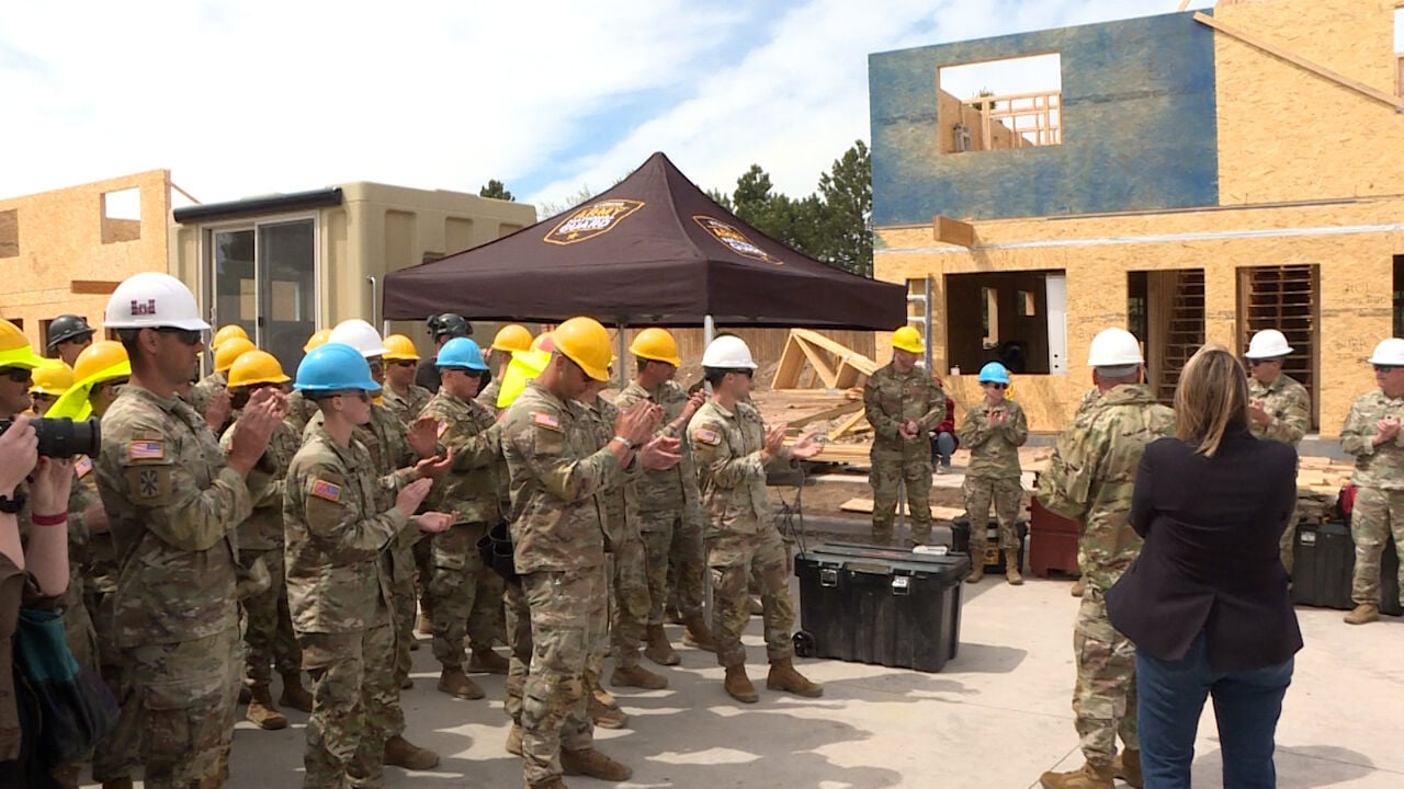Wyoming Army National Guard joins in on Pronghorn Crossing construction ...