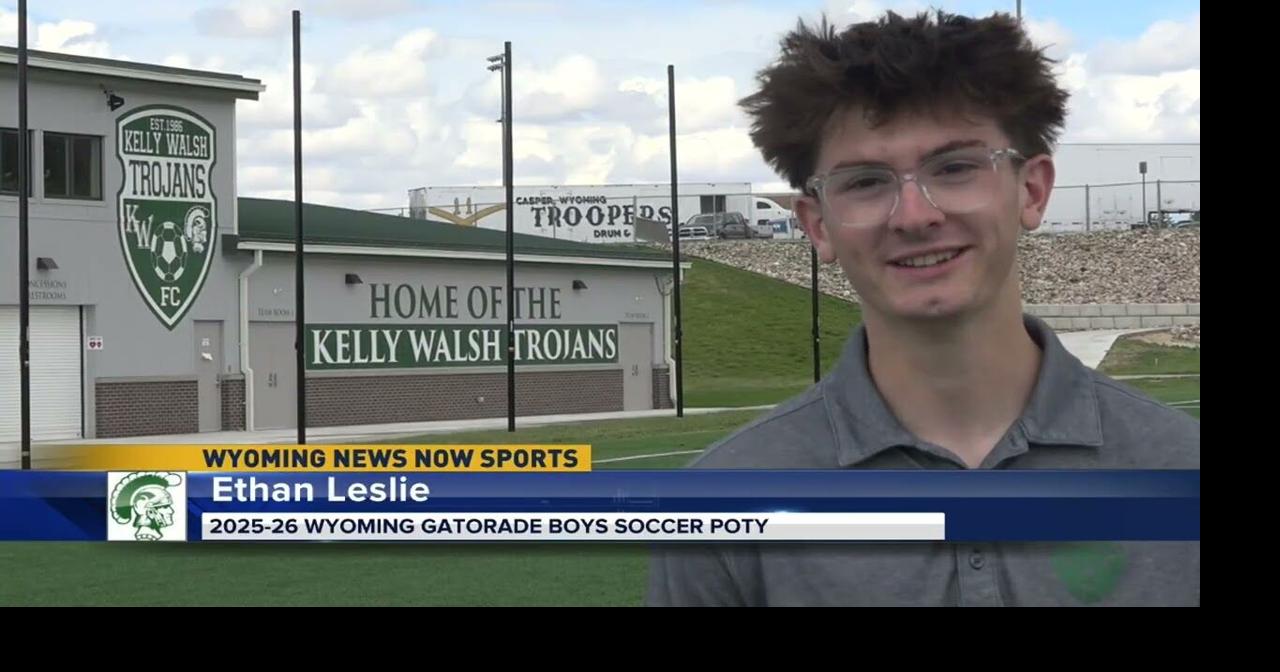 WATCH: Kelly Walsh's Ethan Leslie Wins Wyoming Gatorade Player of the Year ⚽🏆