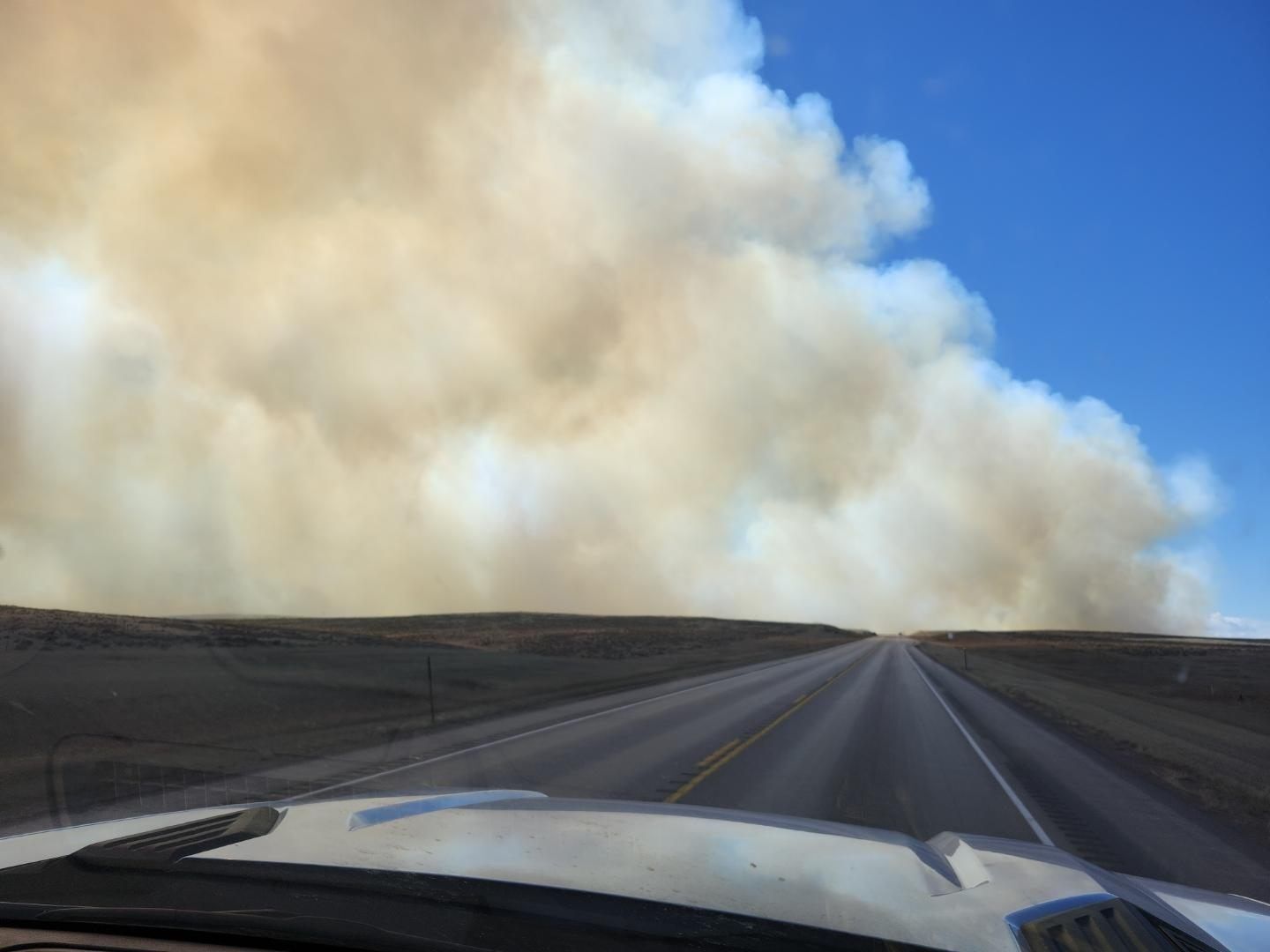 Powder River Fire Wildfire burning in Campbell County near Wright | News | wyomingnewsnow.tv