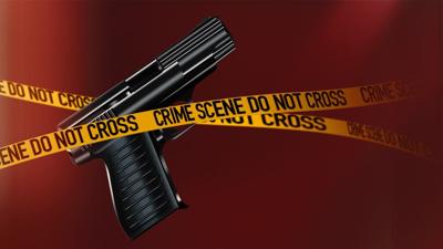 Gun shooting generic graphic