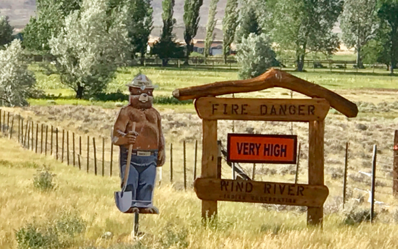 Low Humidity, Gusty Winds and Hot Weather combine for elevated fire ...
