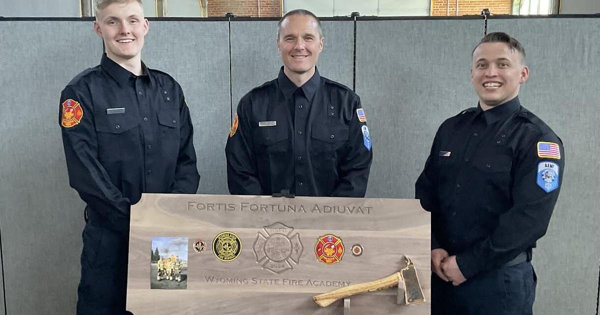 Kyle Codey Firefighter First Statewide Firefighter Recruit Academy graduated Three | News ...