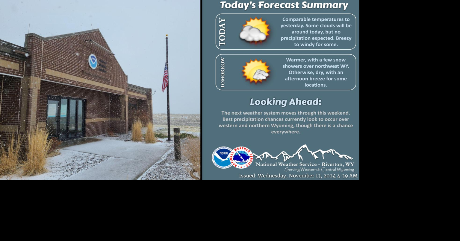 Cooler today, but dry and windy in the normal areas | News | wyotoday.com