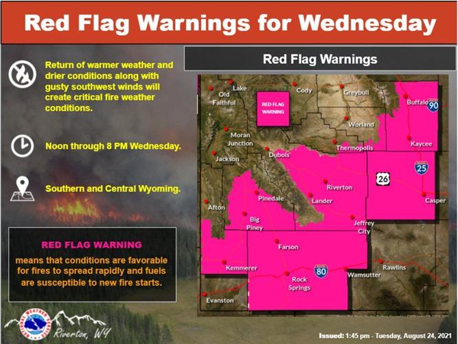 Critical Fire Weather Conditions today; Smoke | Local News | wyotoday.com