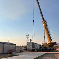 Cwc Wake Container Van CWC's Container Farm arrived at Lander Center | News | wyotoday.com