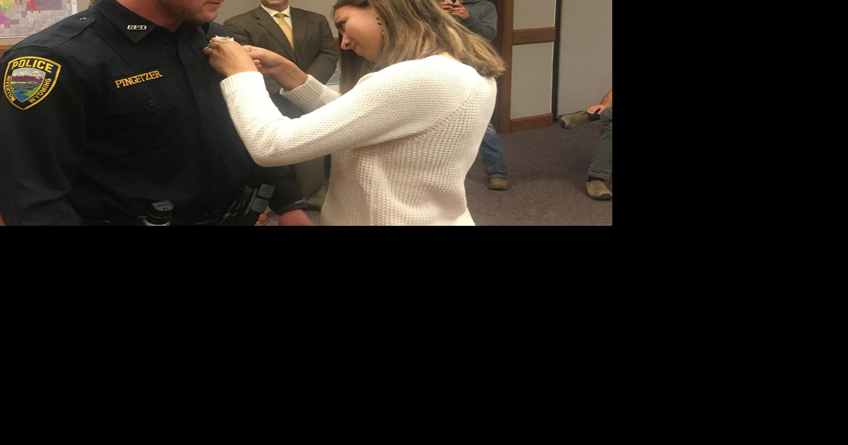 New Police Officer Sworn In | Local News | wyotoday.com