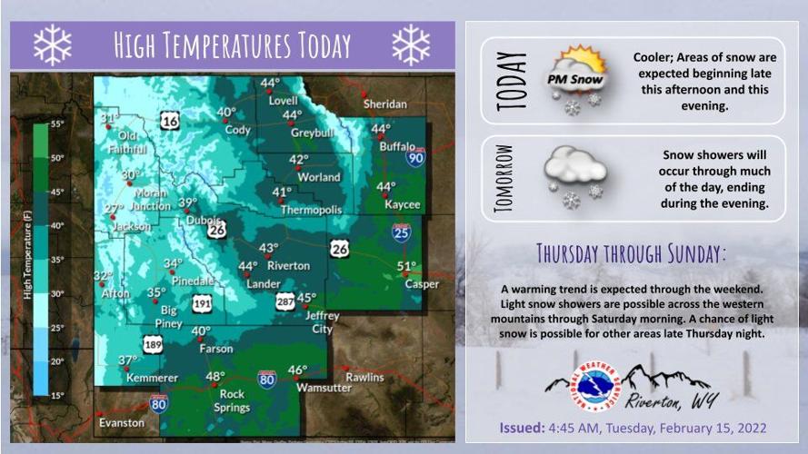 Next Winter Storm to move into the area this evening | Local News ...