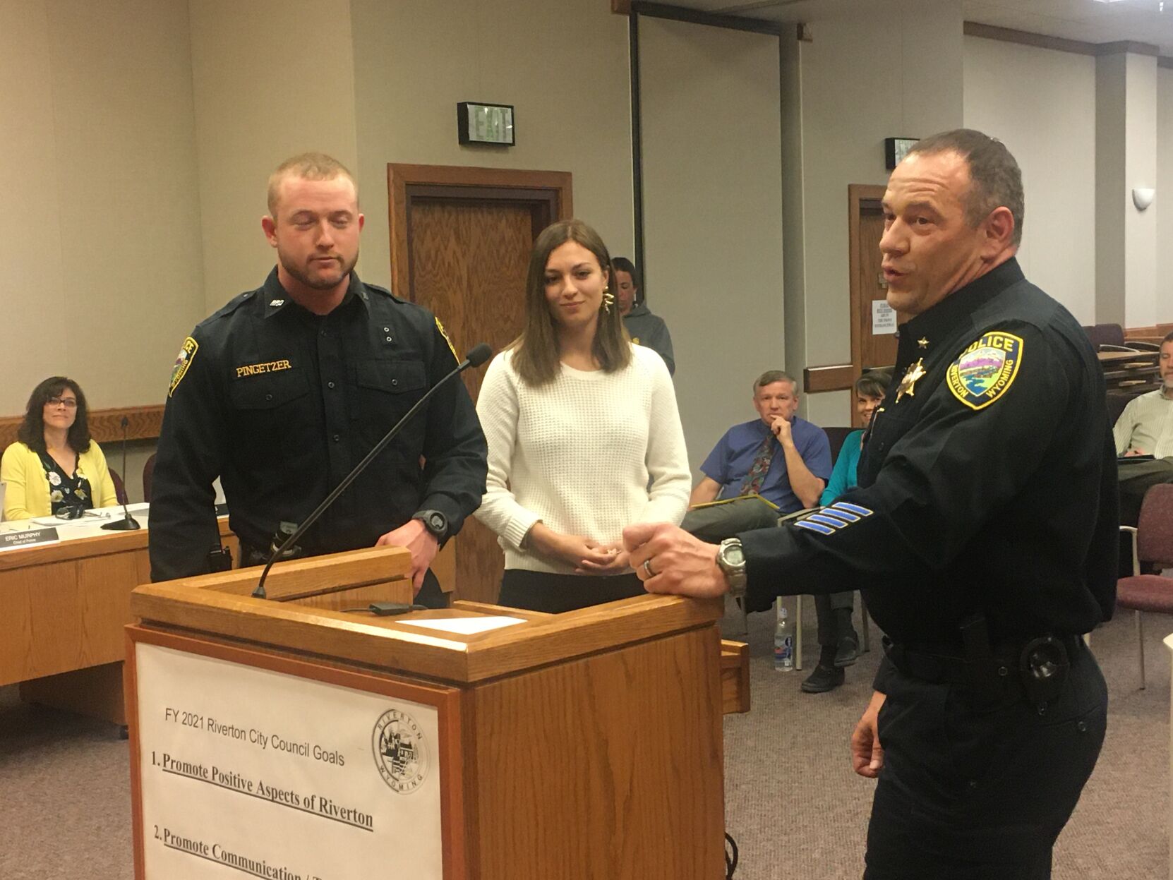 New Police Officer Sworn In | Local News | Wyotoday.com