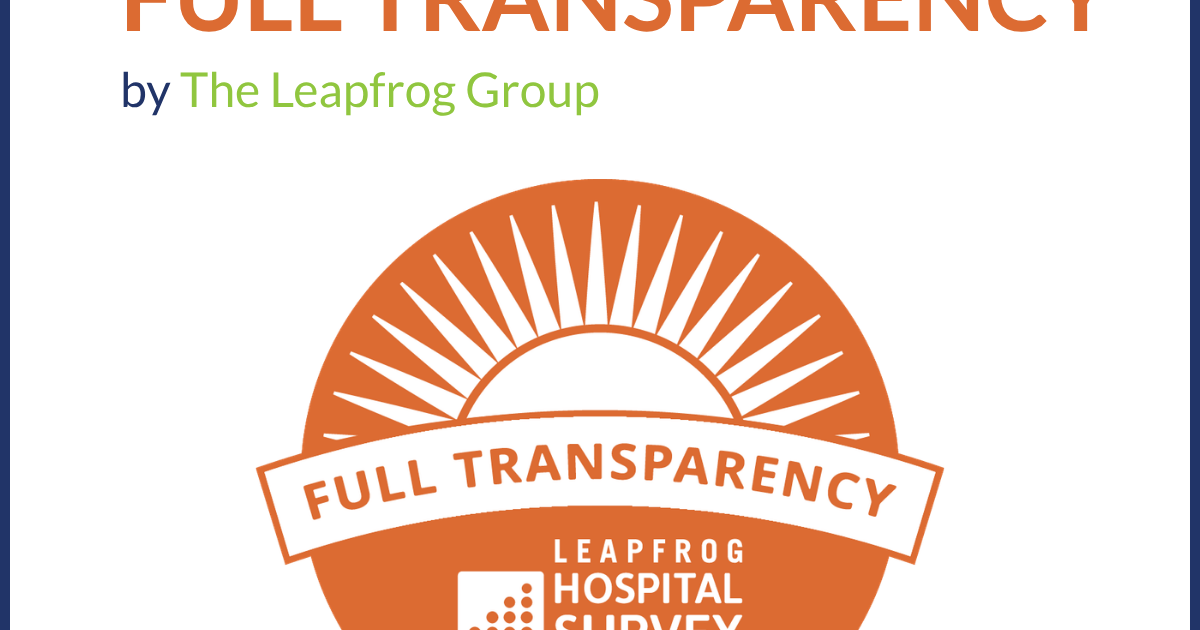 Hugh Chatham Health earns full transparency badge from The Leapfrog Group
