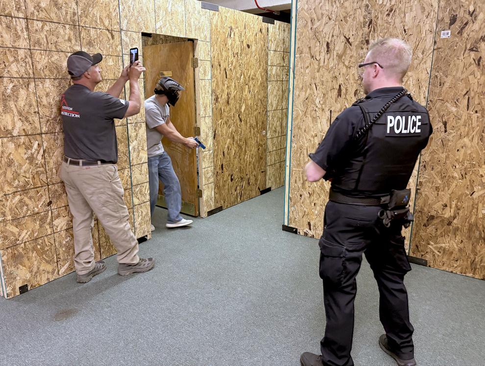 YHS Students Aid YPD With Training Facility
