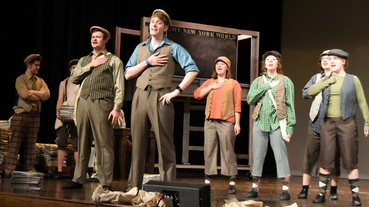 Musical Newsies Comes To Life Onstage At Yhs River City