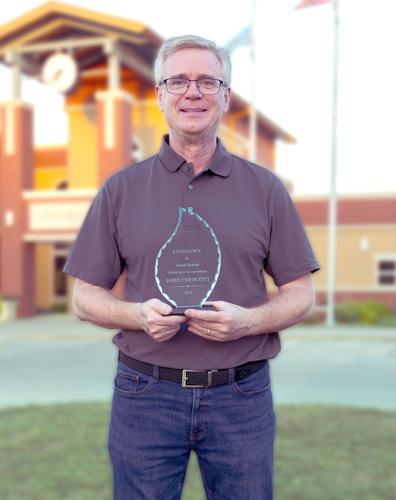 Vermillion’s Prescott Honored With Municipal Excellence Award