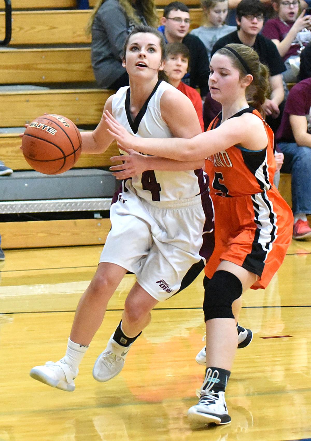 Girls Basketball Eagles Win In Ot As O Malley Scores 2 000th Career Point Sports Yankton Net