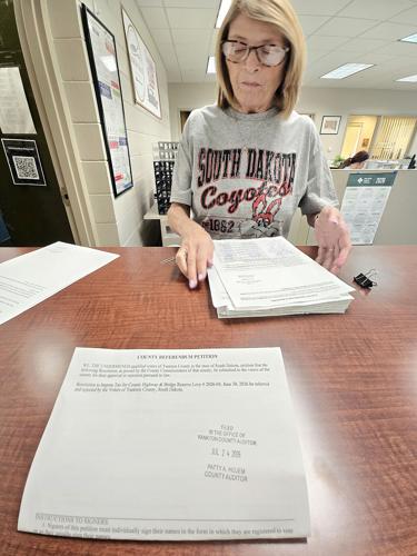 Yankton County Levy Referred