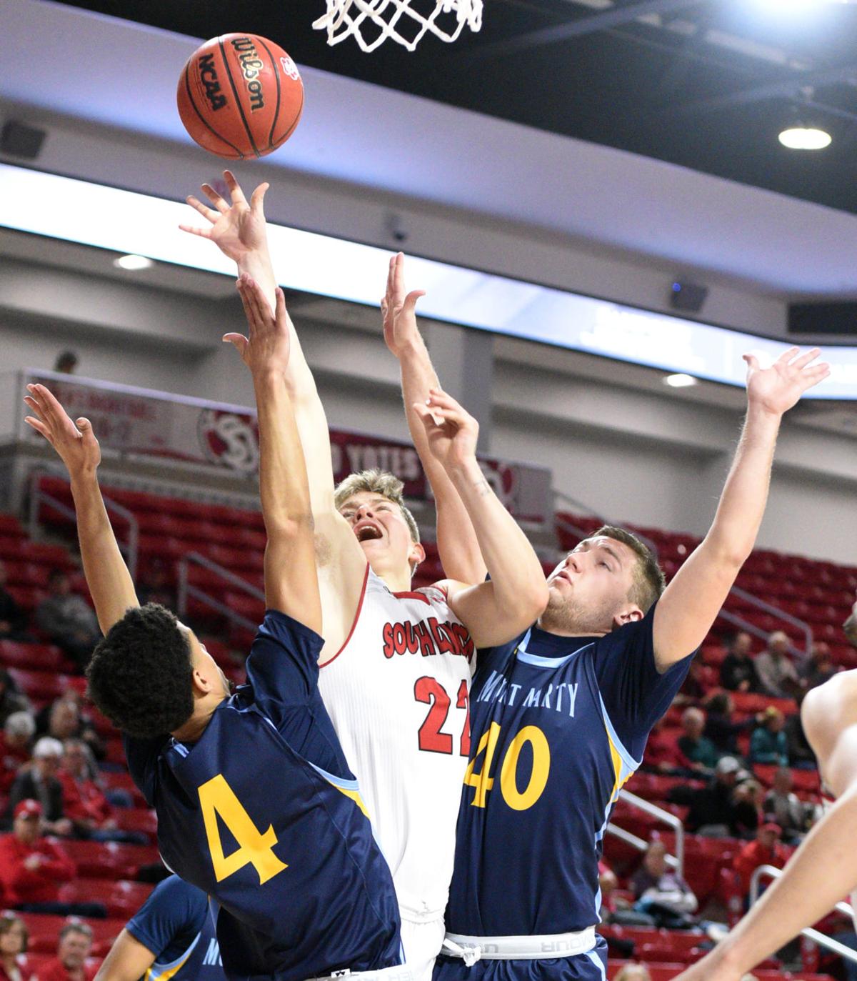 Usd Men Outlast Mount Marty Sports Yankton Net