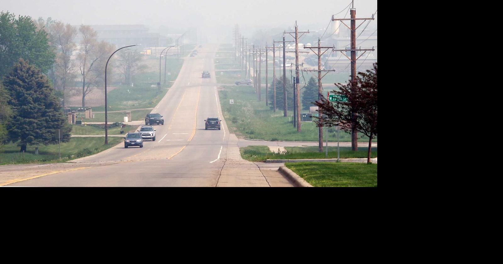 Smoke From Canadian Wildfires Blankets Northern Plains Community 3985