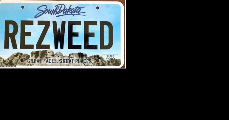 ACLU Sues South Dakota Over 'REZWEED' Vanity License Plate | Community - Vimarsana News