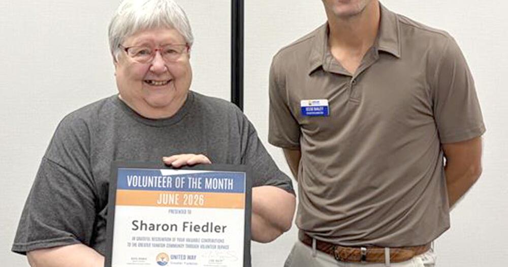 Sharon Fiedler Named United Way’s June Volunteer Of The Month