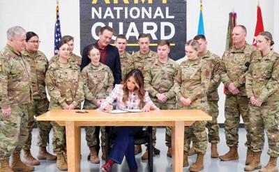 Noem Signs Law Providing 100% Tuition Coverage For SD National Guard Members