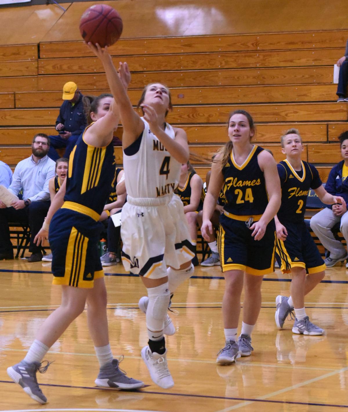 Mount Marty Women Scorch Flames 102 59 Sports Yankton Net