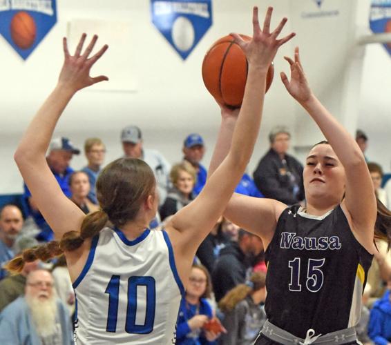 Girls' Basketball Blue Devils Bounce Wausa Sports
