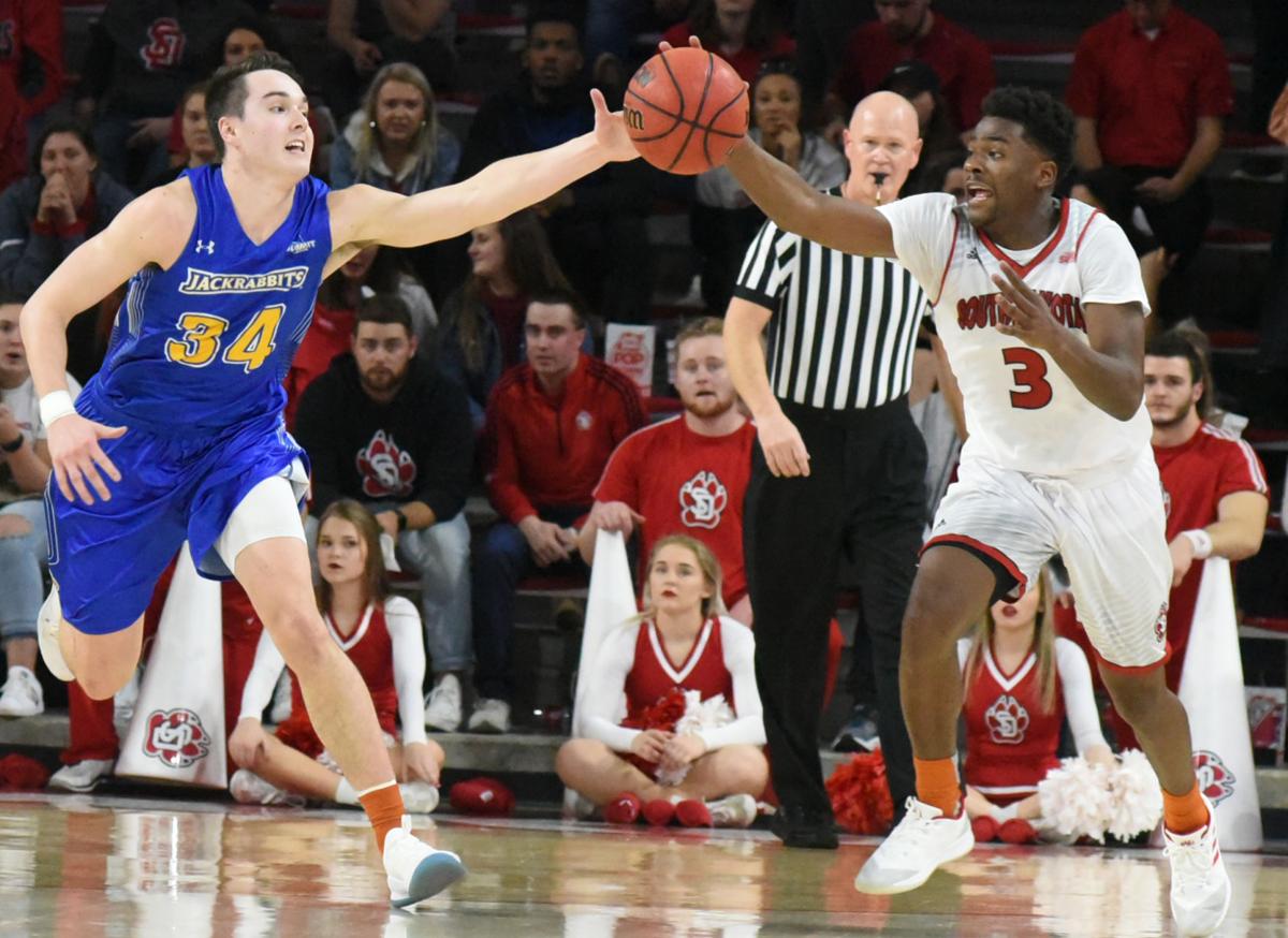 Men S Basketball Sdsu Zone Stifles Usd Sports Yankton Net