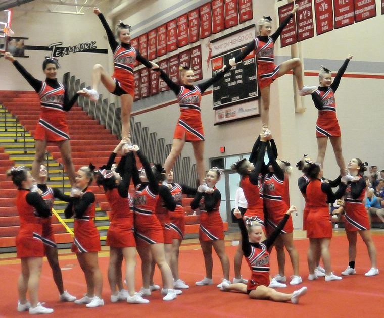 Cheer & Dance: Yankton Teams Second In Home Invitational - Yankton ...