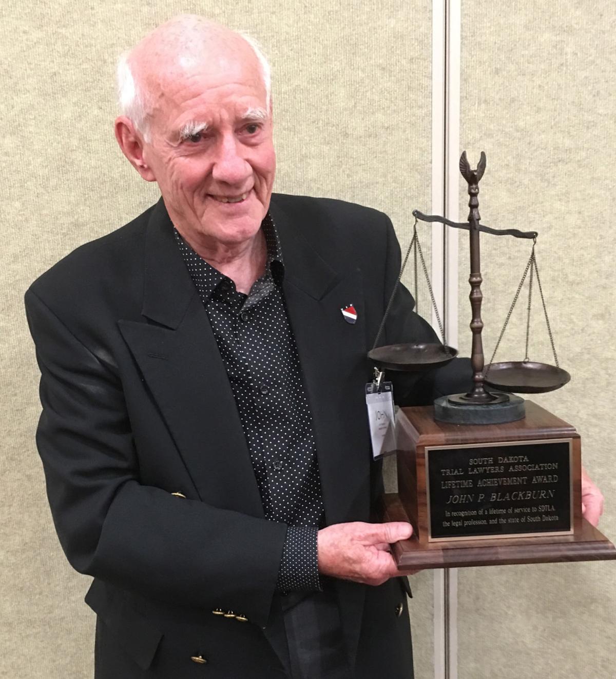 Blackburn Earns Lifetime Achievement Honor Community