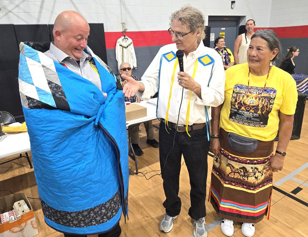 Vermillion Elementary Principal Honored At Wacipi