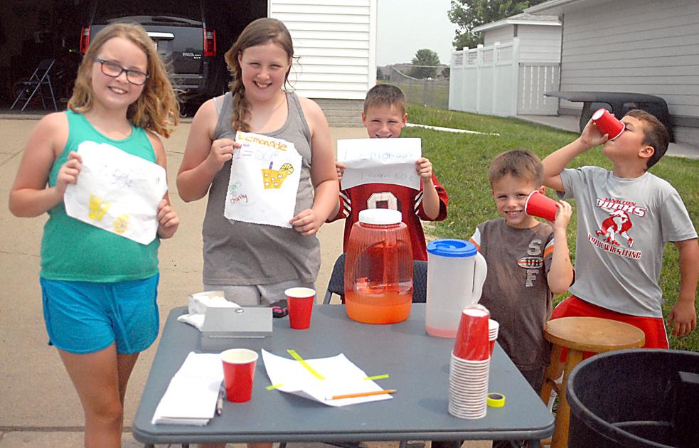 Kids Sell Lemonade For A Cause Community