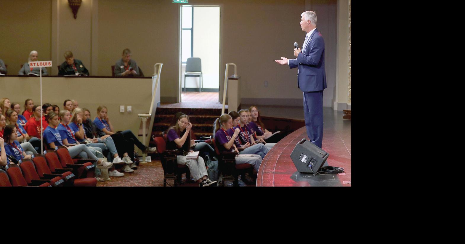 Attorney General Jackley Addresses SD Girls State Session In Vermillion