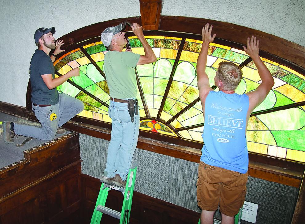 Faith Alive! Church Renovates Stained-Glass Window