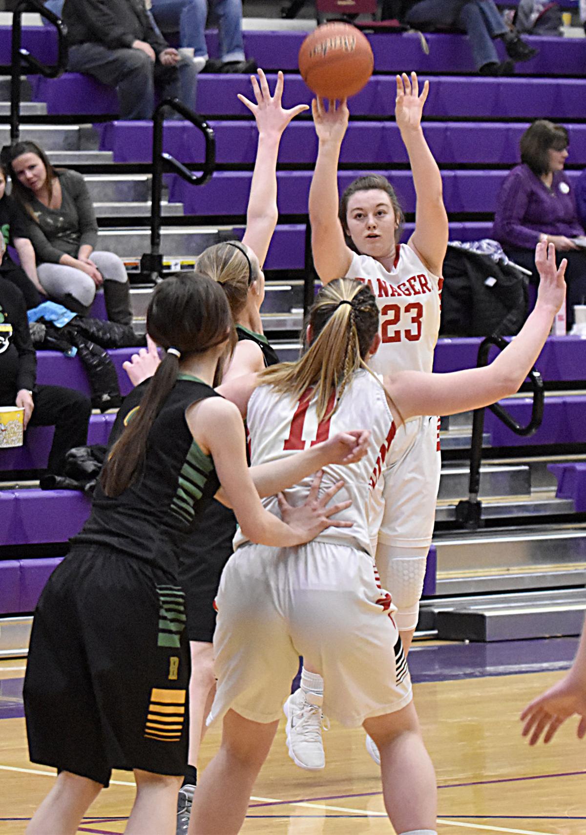 A Girls Roncalli Surges Past Tanagers Sports Yankton Net