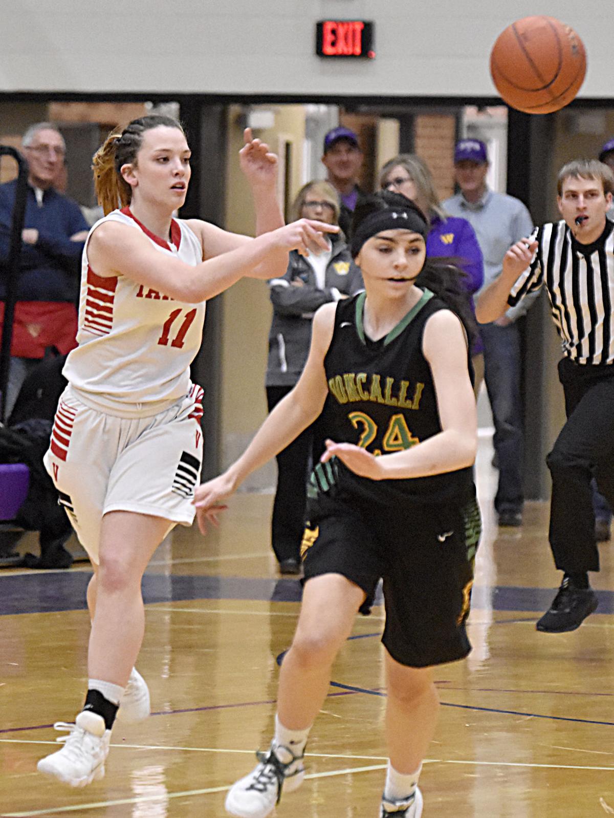 A Girls Roncalli Surges Past Tanagers Sports Yankton Net