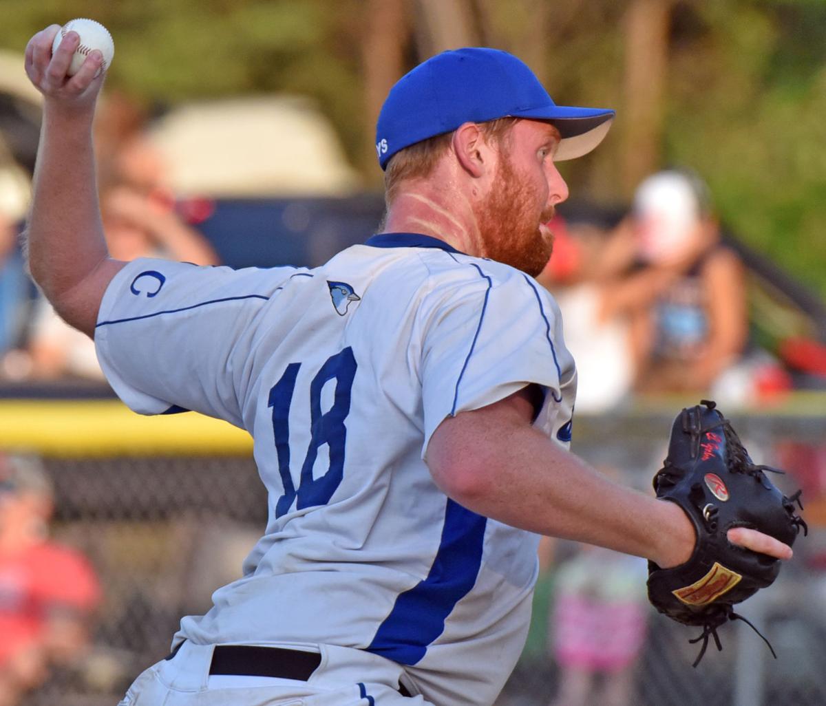 Baseball Priest Powers Crofton Amateurs Past Wynot Sports