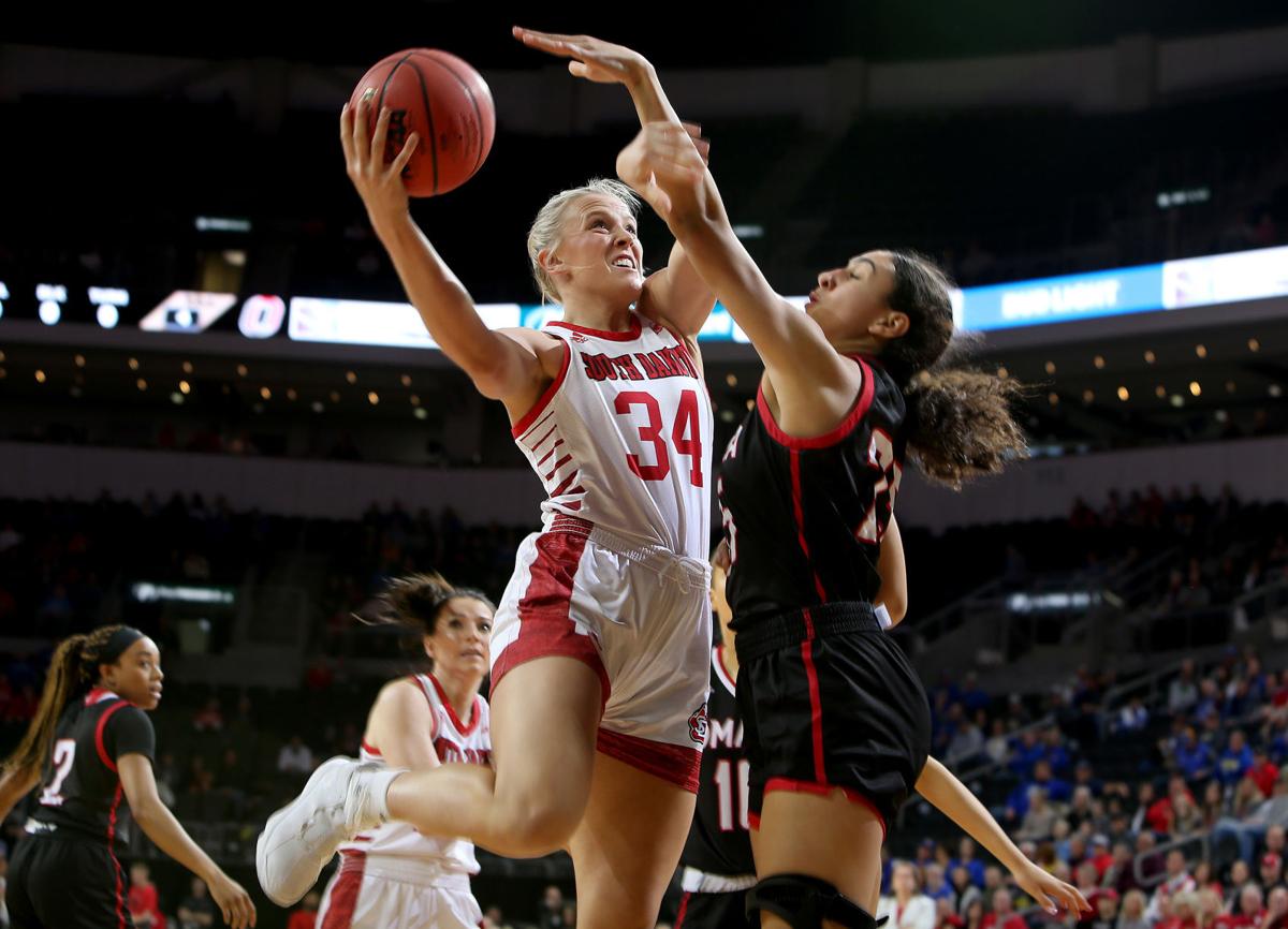 Usd Women Roll Past Omaha In Summit Tourney Opener Sports