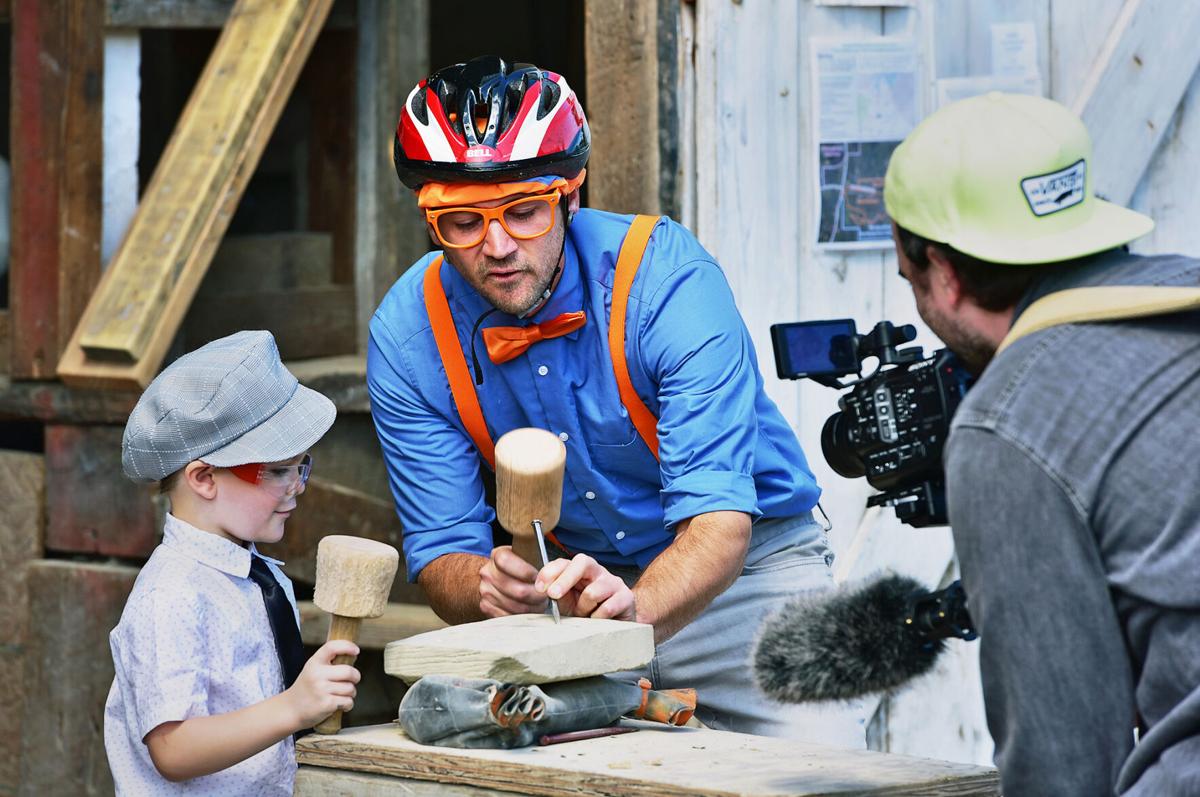 YouTube Sensation Blippi Records a Show in Tenino