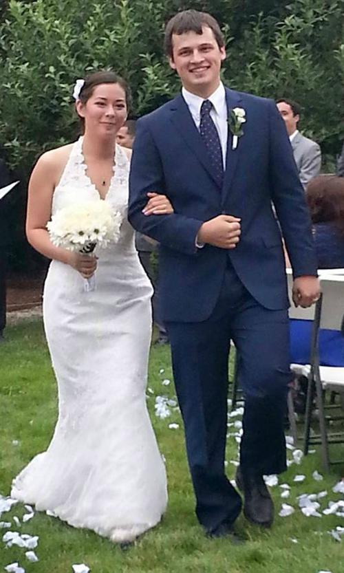 Donald Wilcox Marries Aileen Gudgel