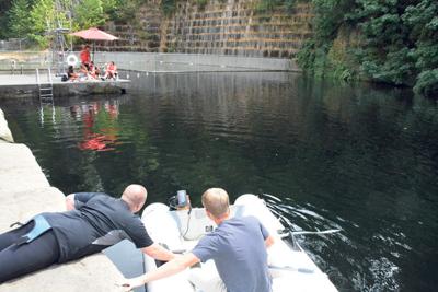 Divers Plunge Into Murky Depths Of Quarry Pool News Yelmonline Com