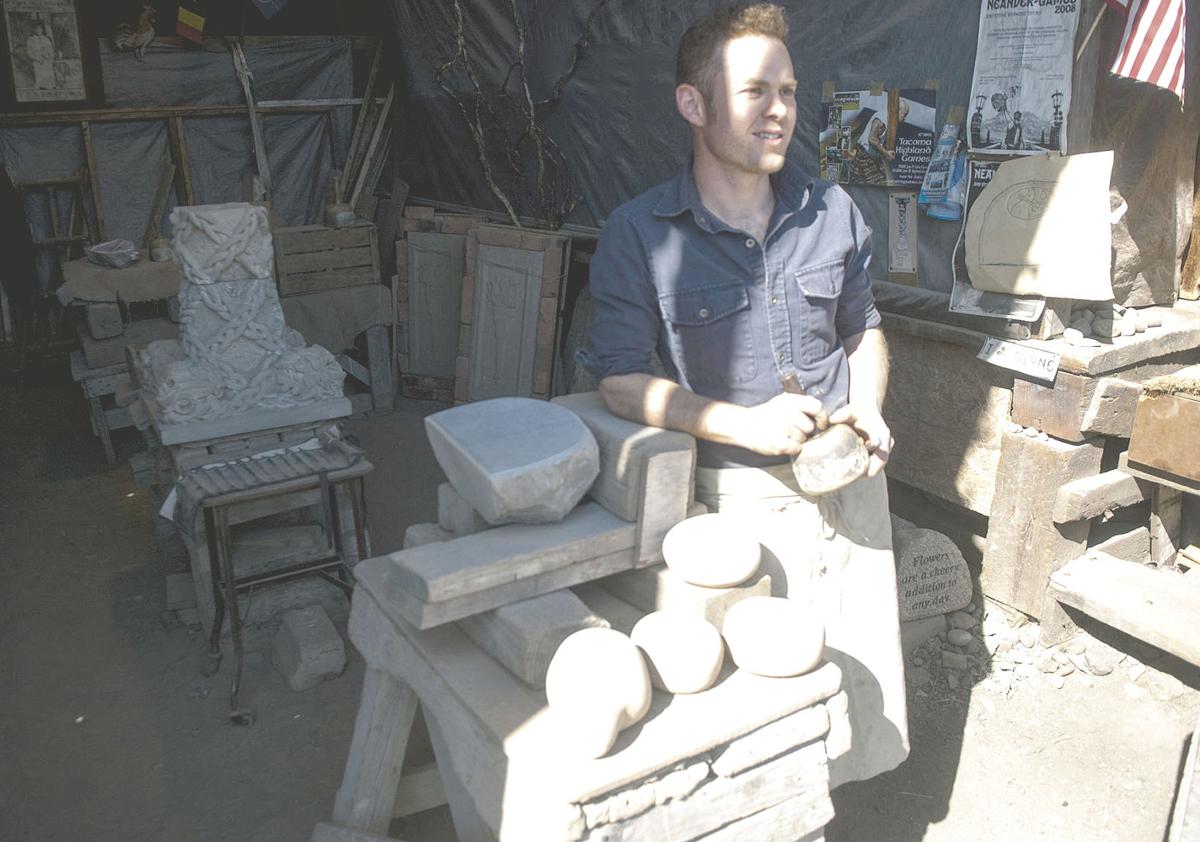 Tenino Stone Carvers to Give Demonstrations, Lessons During Oregon