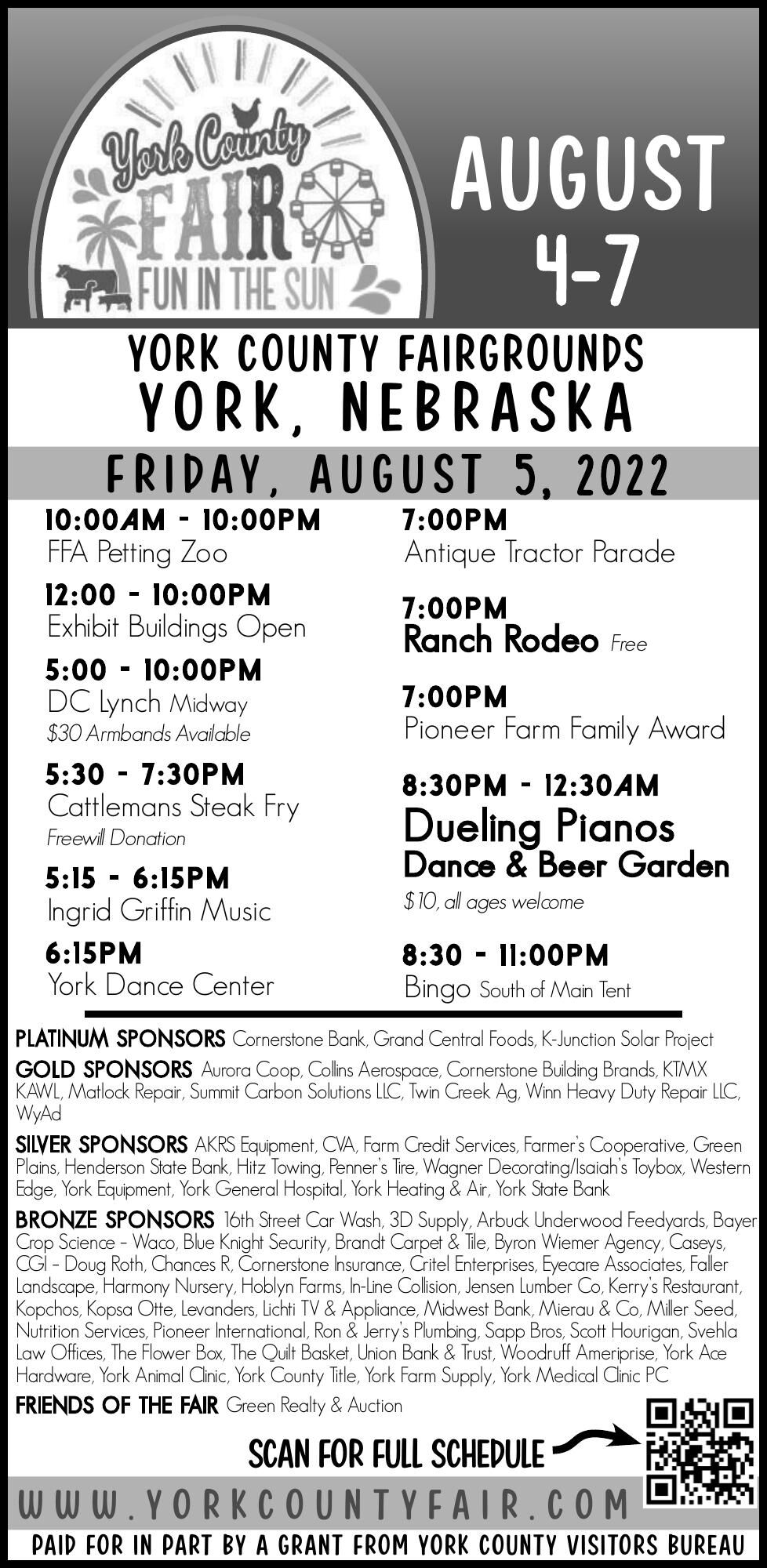 YORK CO AGRI SOCIETY - Ad from 2022-08-04