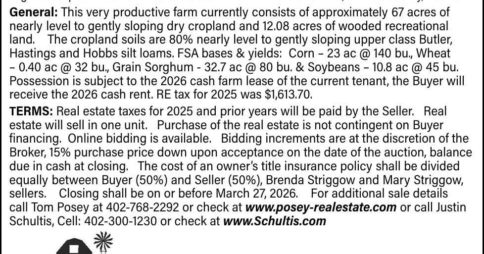 Tom Posey Real Estate - Ad from 2026-02-21