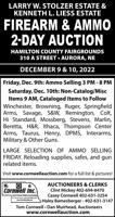 CORNWELL AUCTION - Ad from 2022-12-07