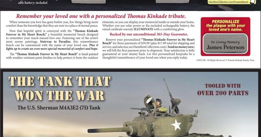 BRADFORD EXCHANGE - MIDWEST LISTS AND MEDIA - Ad from 2026-02-28