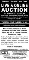 CORNWELL AUCTION - Ad from 2023-06-01