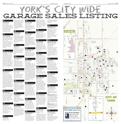 York's City Wide Garage Sales - This weekend!