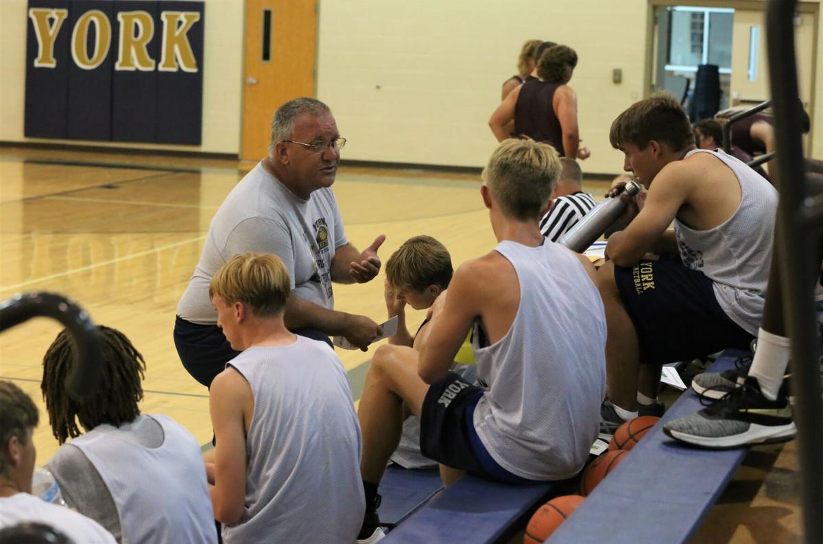 York coach Scott Lamberty