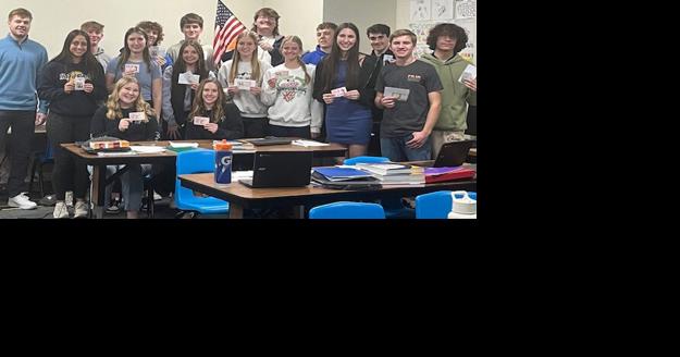Seward students make 'Valentines to Veterans' - Vimarsana News