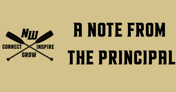October 2026 note from the principal